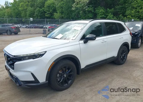 2025 Honda Cr-V Hybrid Sport-L z USA, uszkodzony, nr VIN 7FARS6H80SE002516